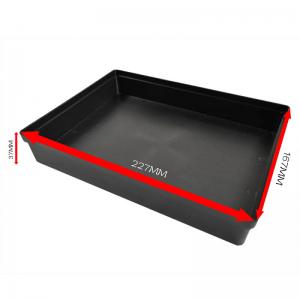 Black Anti-static Tray Conductive Plastic Boxes for PCB