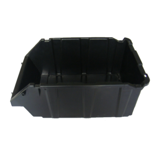 Stackable Black ESD Tote Box; Conductive, 22.50 x 17.50 x 3.00 6300-30