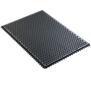Black ESD Anti-fatigue Floor Mat with round ball