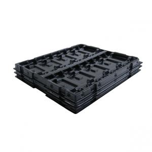 3 layer Coextrusion Plastic Tray PET Plastic Component Trays