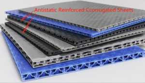 ESD Reinforced Corrugated Sheets