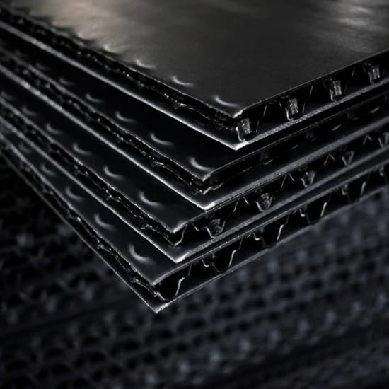 ESD honeycomb board boxes