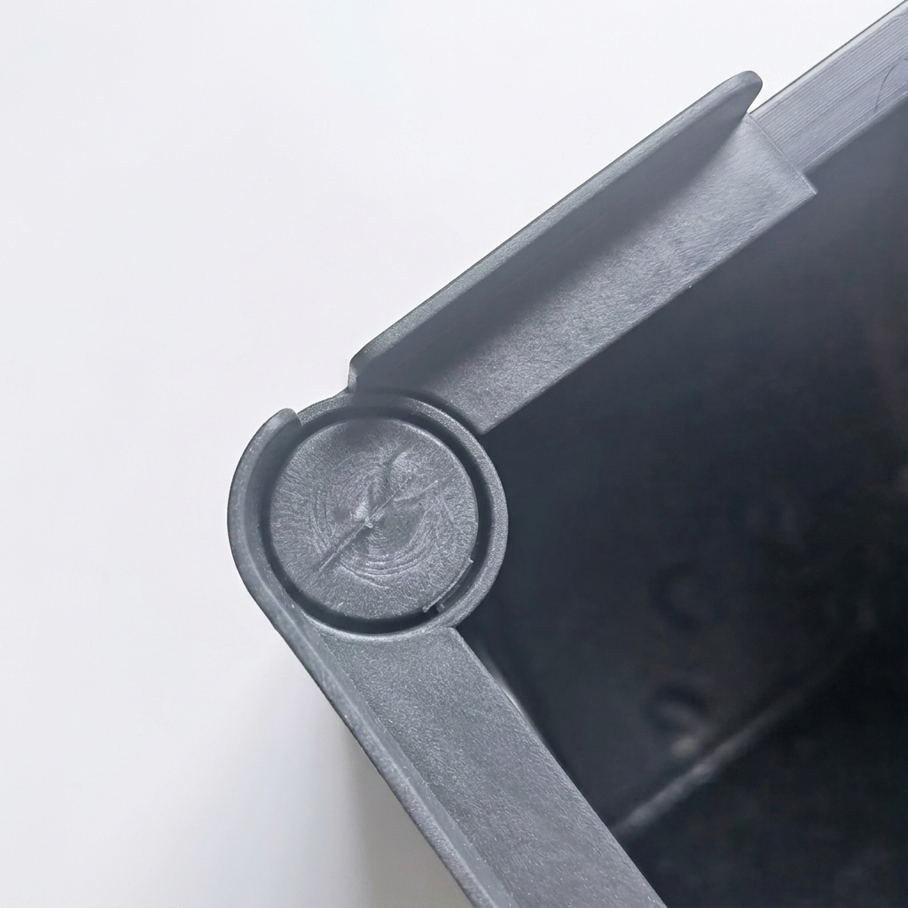Foldable ESD corrugated plastic bo