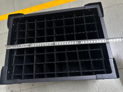 Custom ESD Honeycomb Board Tote Box for a Leading French Electronics Manufacturer
