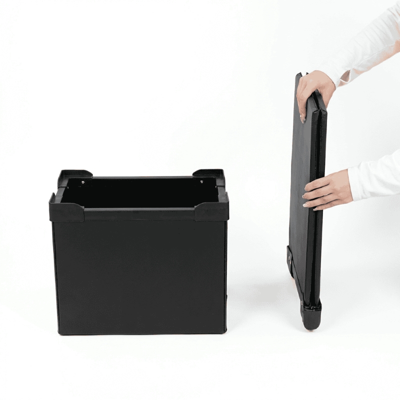 Foldable Anti-Static corrugated tote: Save Costs, Improve Efficiency